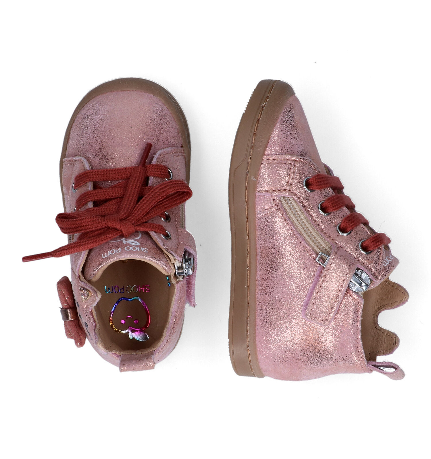 Pom pom top chaussures bébé
