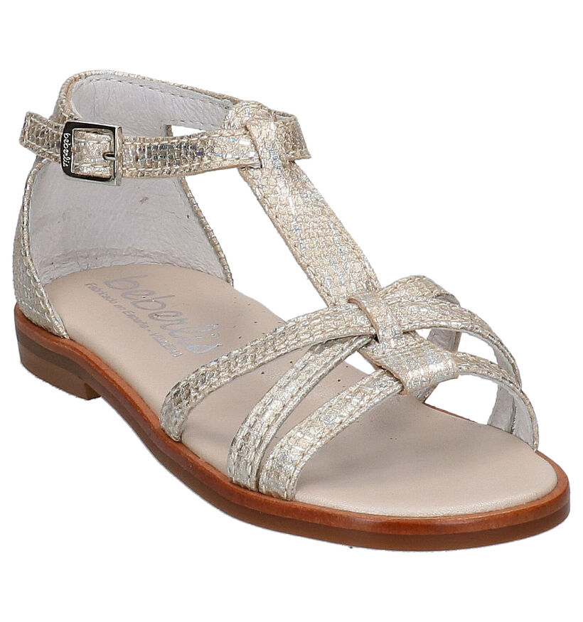 Beberlis Sandales en Nacre en cuir (271465)