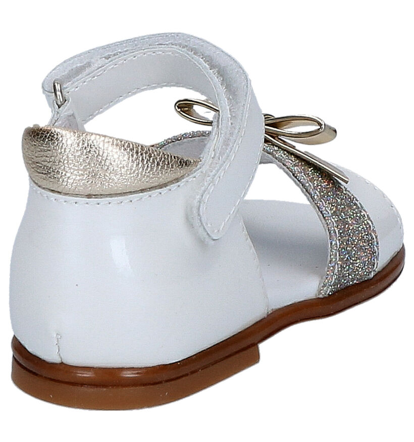 Beberlis Sandales pour bébé en Blanc en cuir (271464)