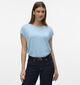 Vero Moda Ava Blauw Basic T-shirt voor dames (352195)