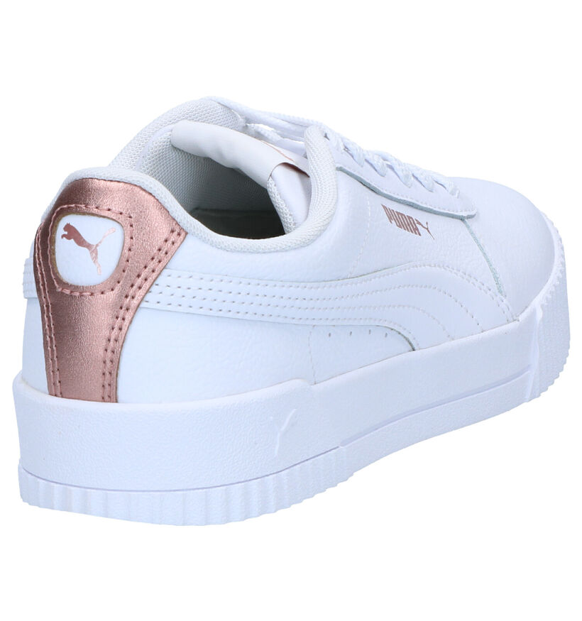 Puma Carina Zwarte Sneakers in kunstleer (265524)