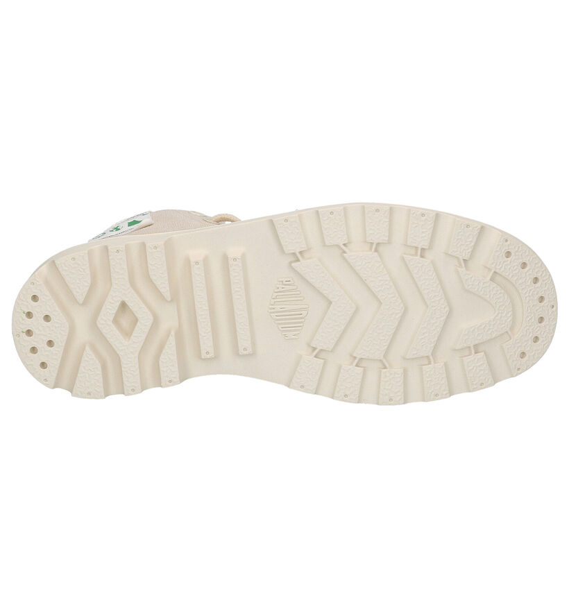 Palladium Hi Organic Kaki Boots in stof (267405)