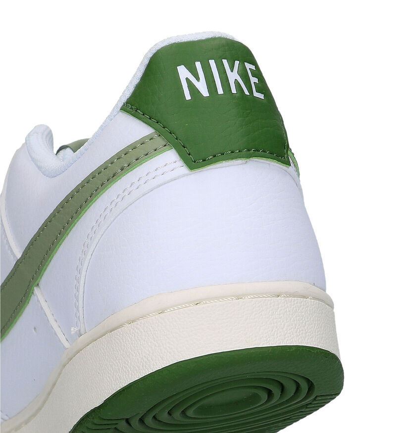 Nike Court Vision Baskets en Blanc pour hommes (325178) - pour semelles orthopédiques