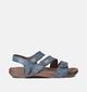 Rieker Sandales plates en Bleu pour femmes (354982)