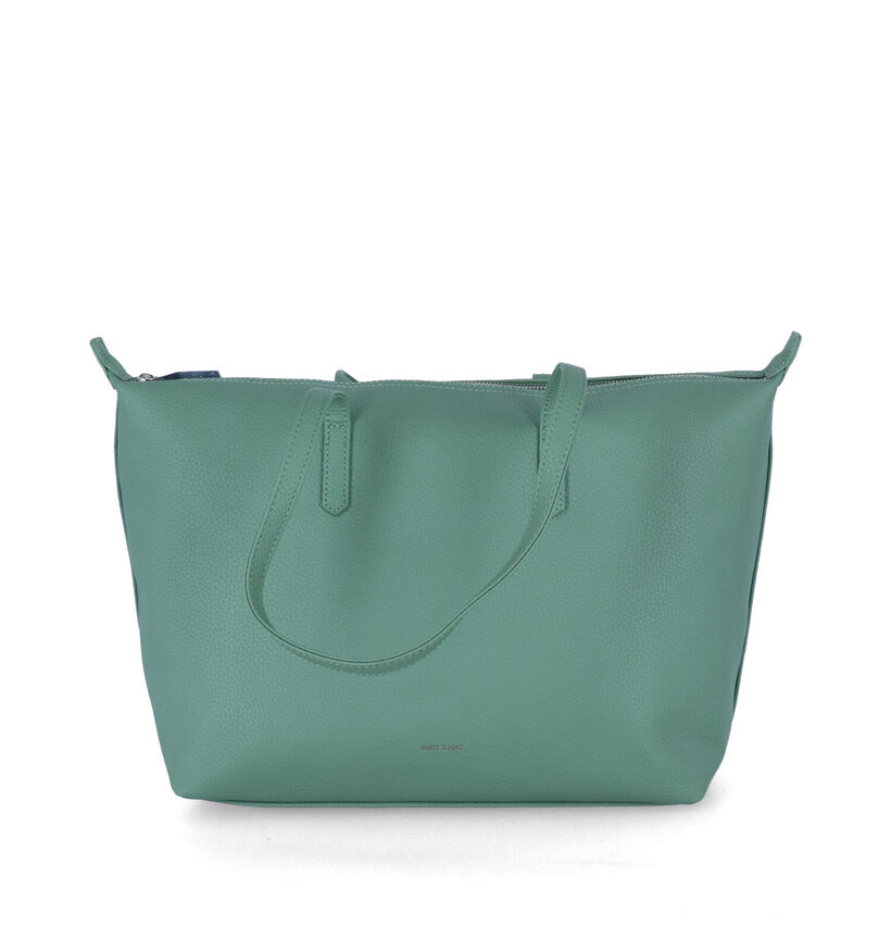 Matt & Nat Abbi Cabas en Vert en simili cuir (318578)