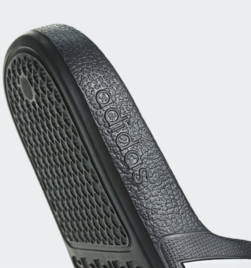 adidas Adilette Aqua Zwarte Slippers voor meisjes, jongens (350088)