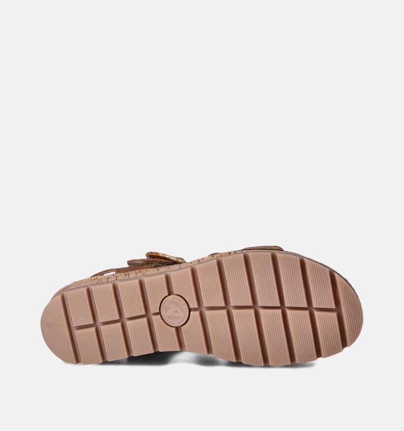 Solemade Mia Cognac Sandalen voor steunzolen voor dames (355740) - geschikt voor steunzolen