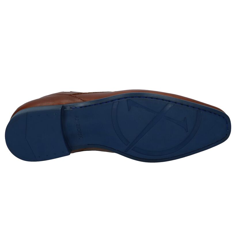 Ambiorix Chaussures hautes en Cognac en cuir (231740)