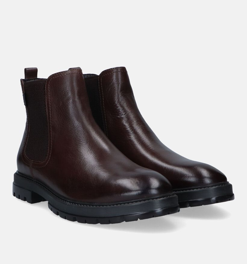 Scapa Bottines Chelsea en Noir pour hommes (332566)