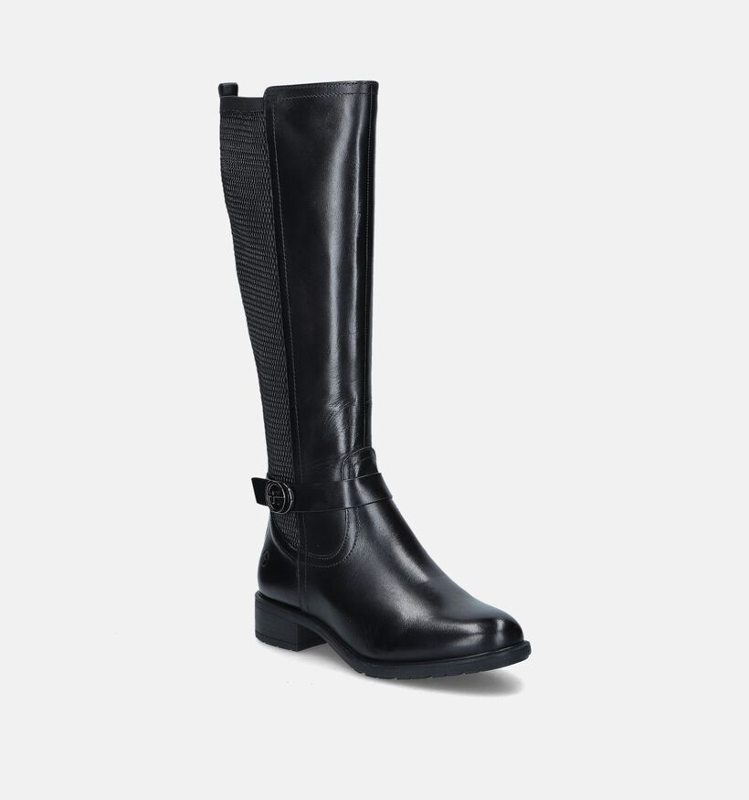Tamaris Bottes hautes en Noir pour femmes (346605)