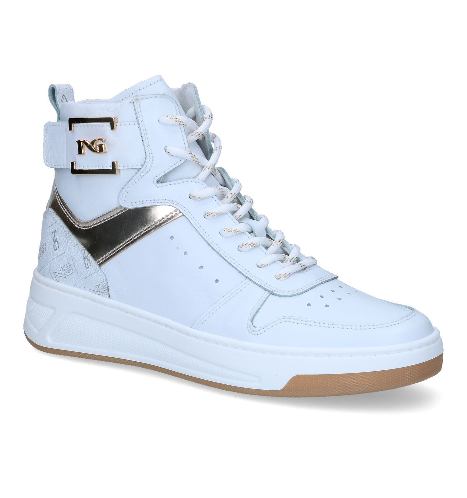 Witte hoge sneakers dames deals
