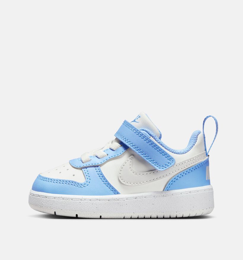 Nike Court Borough Low TD Blauwe sneakers voor meisjes, jongens (357362)