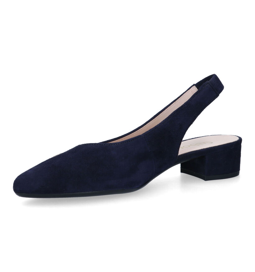 Gabor Escarpins slingback en Bleu pour femmes (323198)