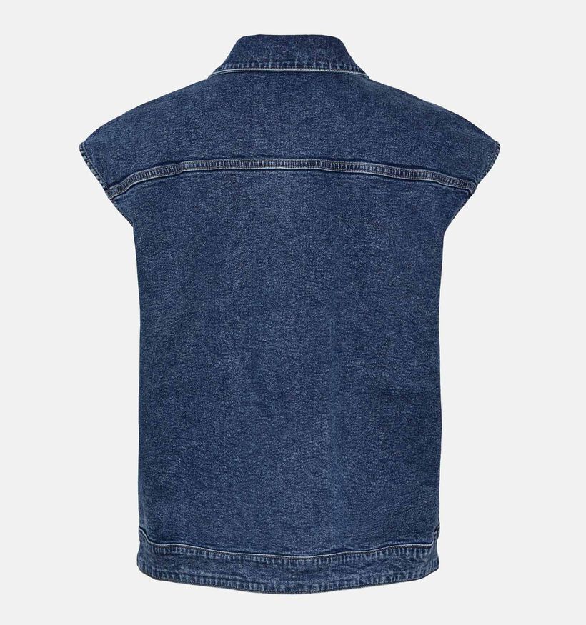 Pieces Jessie Veste en jeans en Bleu pour femmes (335156)