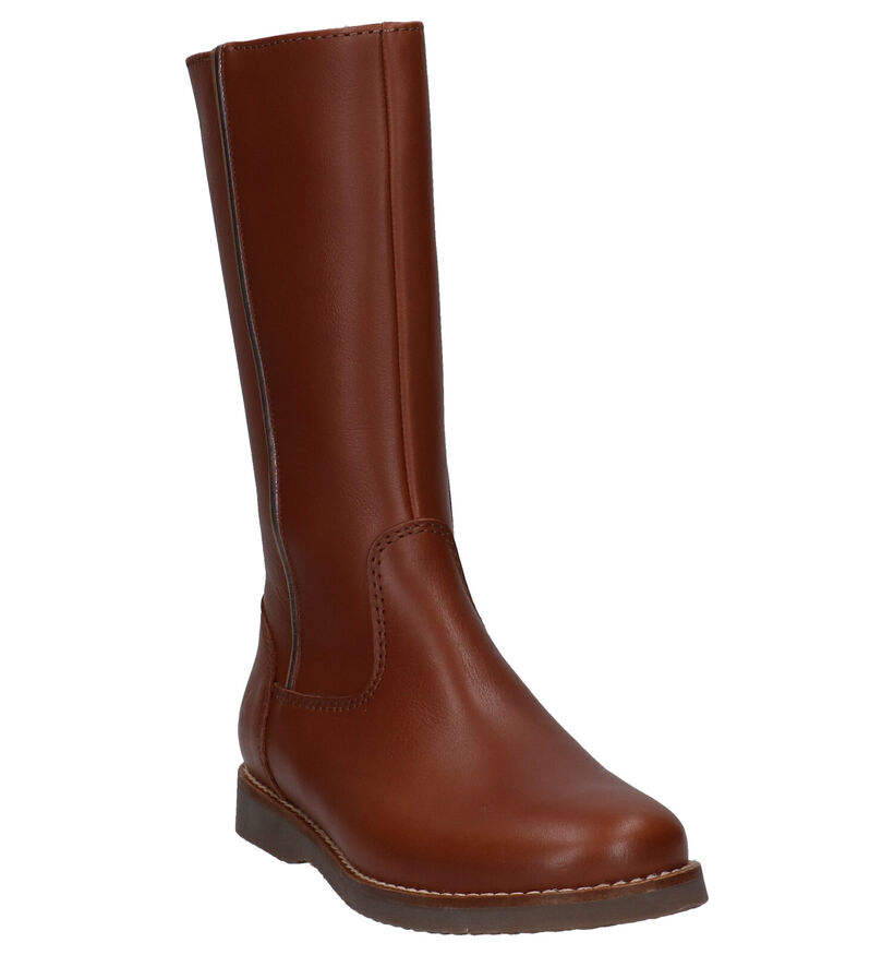 Beberlis Bottes hautes en Cognac en cuir (281135)