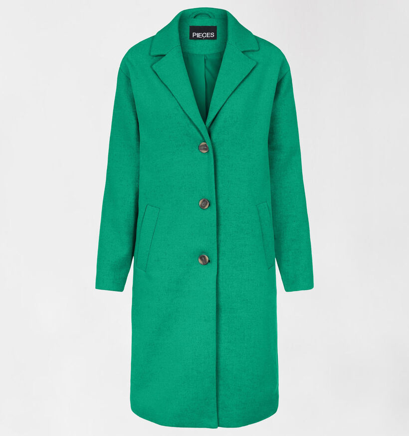 Pieces Alice Manteau en Vert (313410)