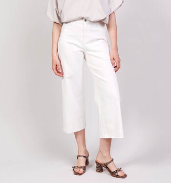 Vero Moda Broeken Wit/Rood