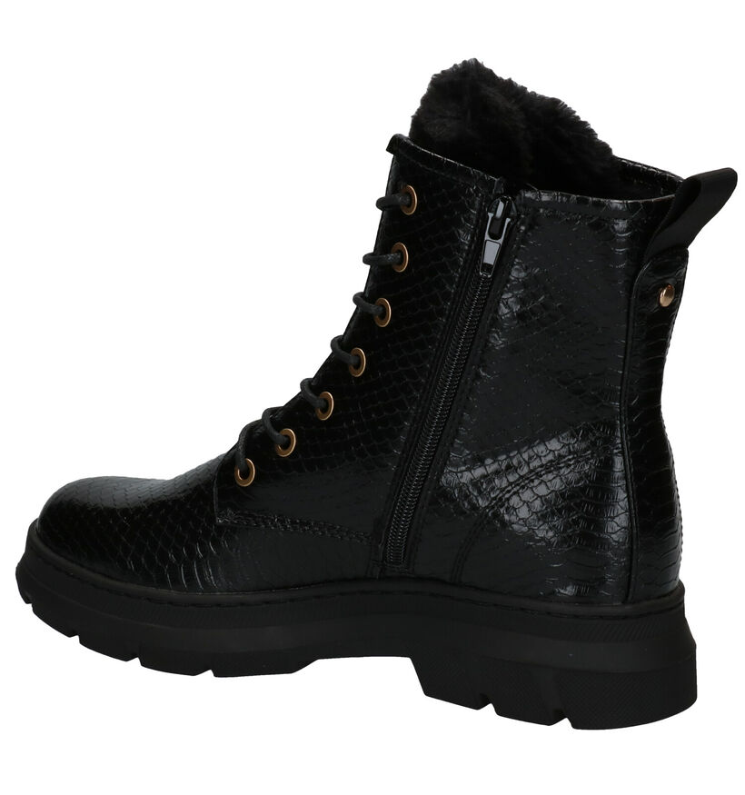 Youh! Zwarte Boots in kunstleer (278735)