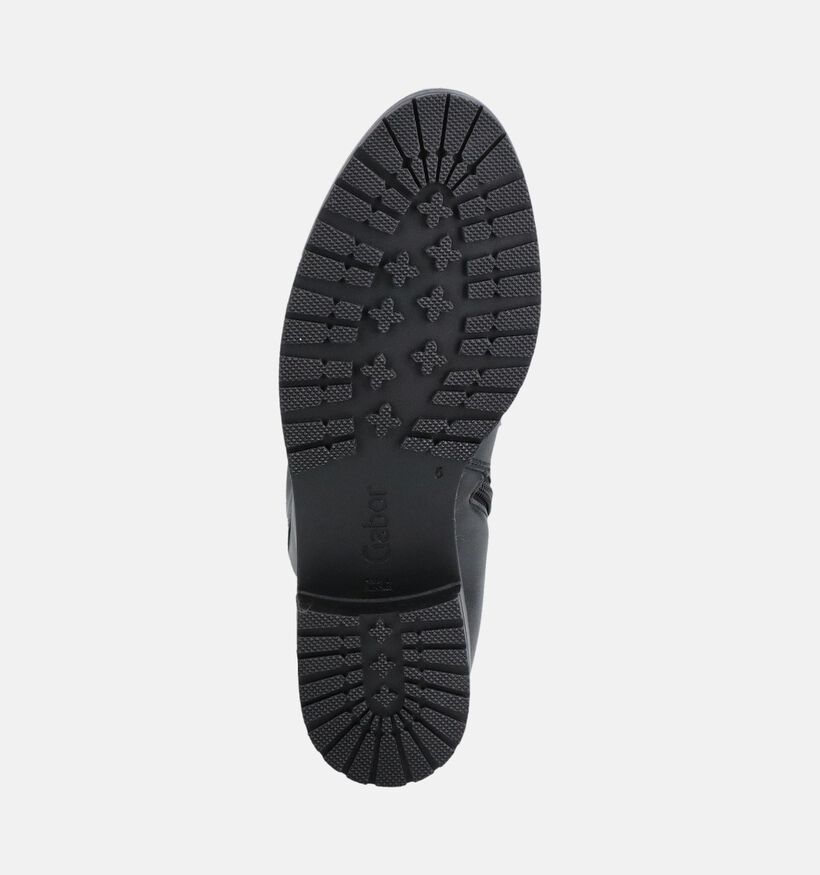 Gabor Comfort Bottes hautes en Noir pour femmes (380077)