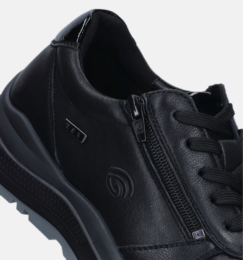 G-Comfort Zwarte Veterschoenen voor dames (348555) - geschikt voor steunzolen