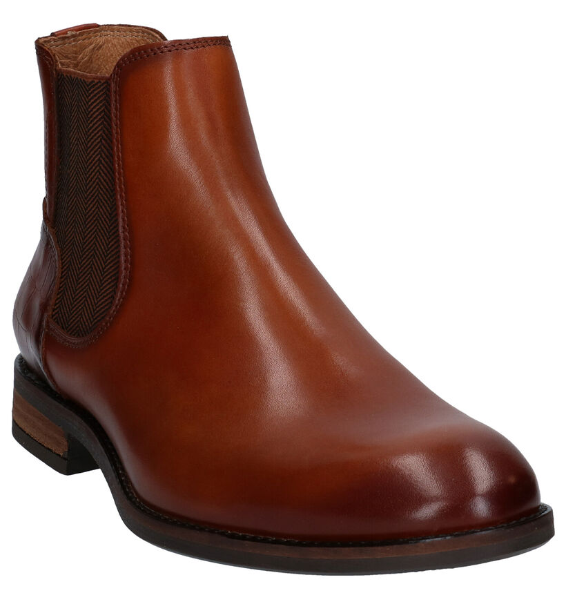 Scapa Cognac Chelsea Boots in leer (281335)