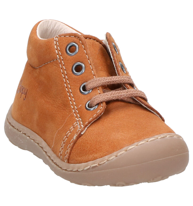 Bopy JO Cognac Babyschoentjes in nubuck (255657)