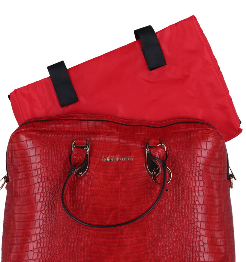 Olivia Lauren Louna Medium Sac pour ordinateur en Rouge pour femmes (333978)