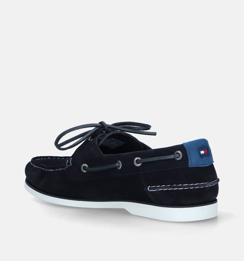 Tommy Hilfiger Boat Shoe Core Suede Blauwe Bootschoenen voor heren (336691)