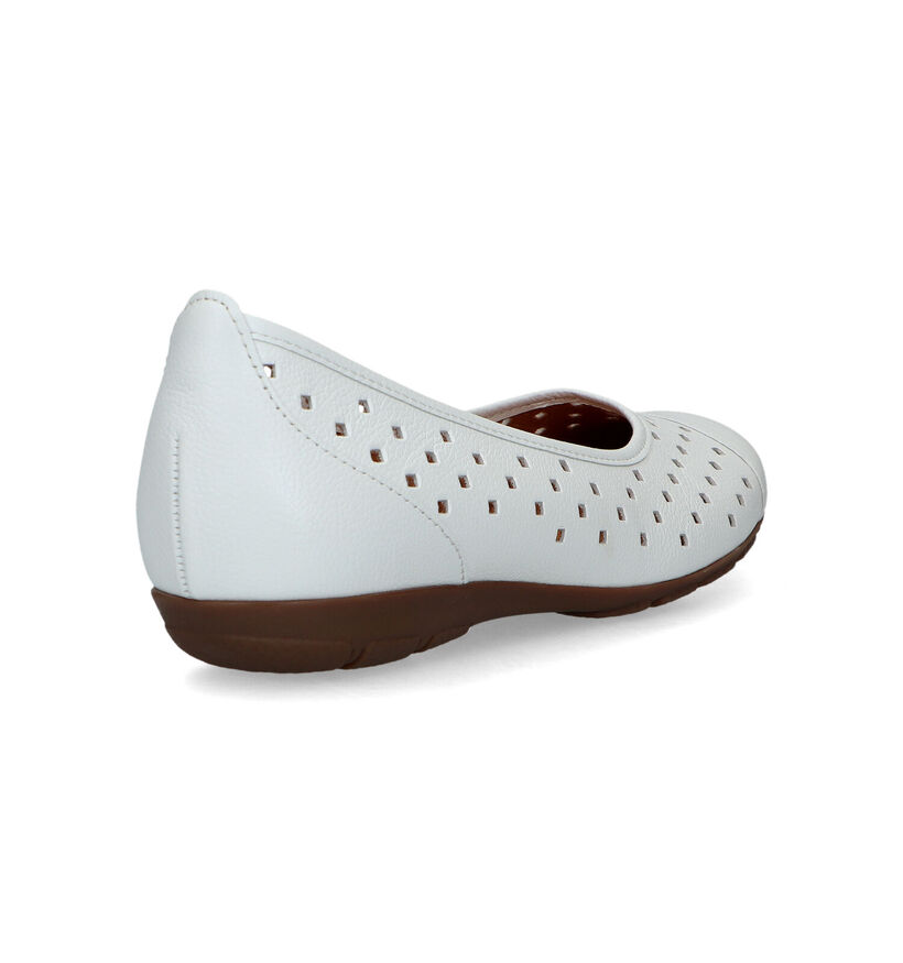 Gabor Hovercraft Ballerines en Blanc pour femmes (319470)