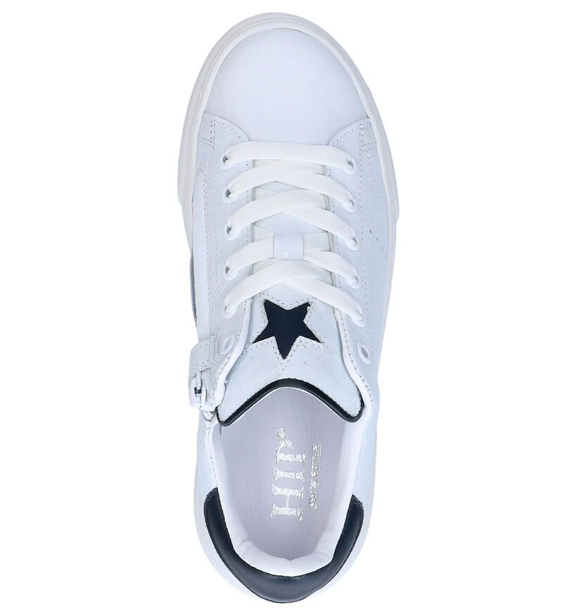 Hip Baskets basses en Blanc en cuir (272355)