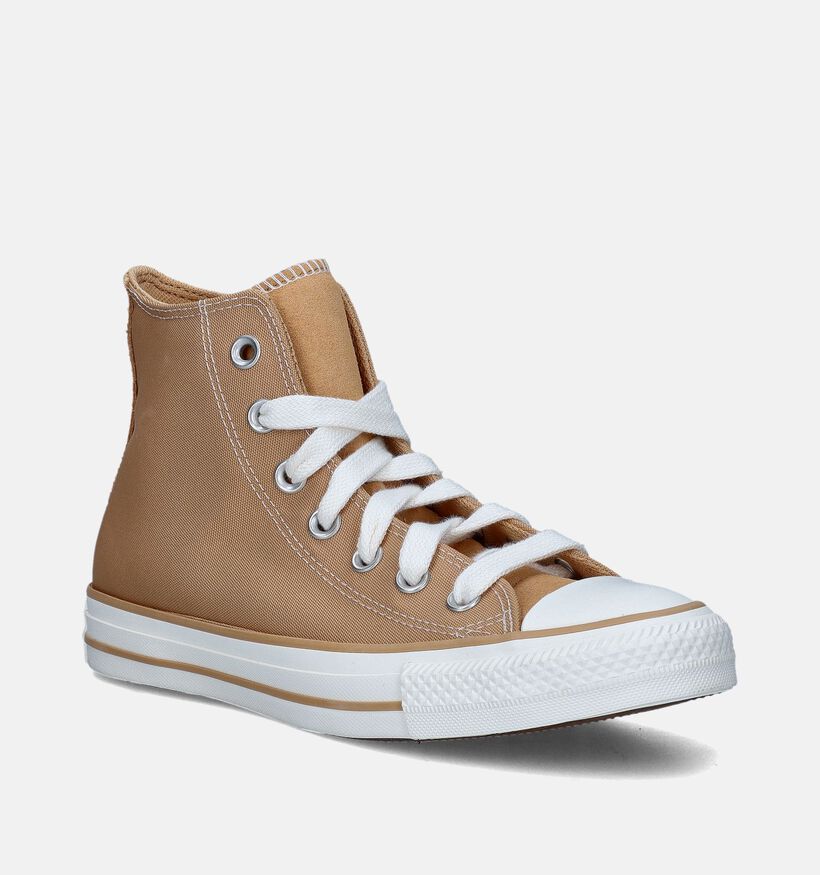 Converse CT All Star Canvas + Baskets en Brun pour femmes (351001) - pour semelles orthopédiques