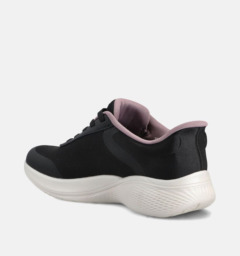 Skechers Arch Fit Baskets en Noir pour femmes (366478)