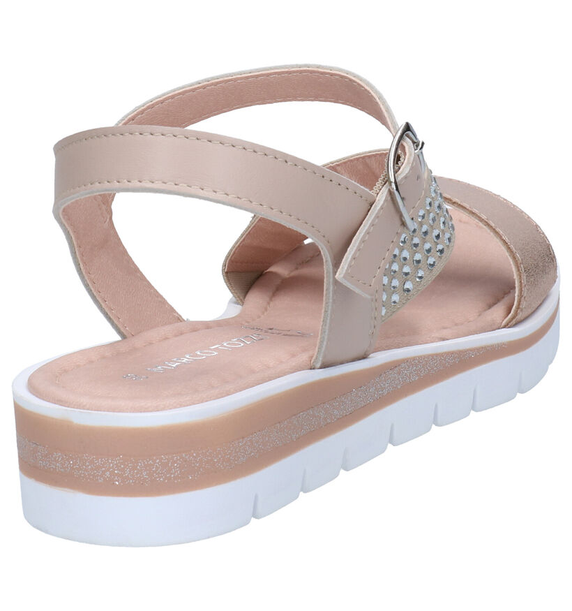 Marco Tozzi Roze Sandalen in leer (270778)