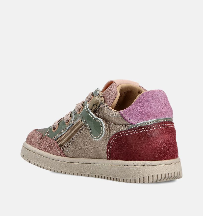 Stones and Bones Roze Sneakers voor meisjes (362009) - geschikt voor steunzolen