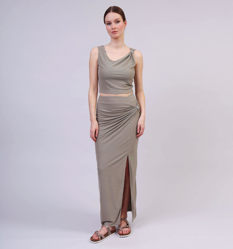 Guess Kaki Lange Rok voor dames (354563)