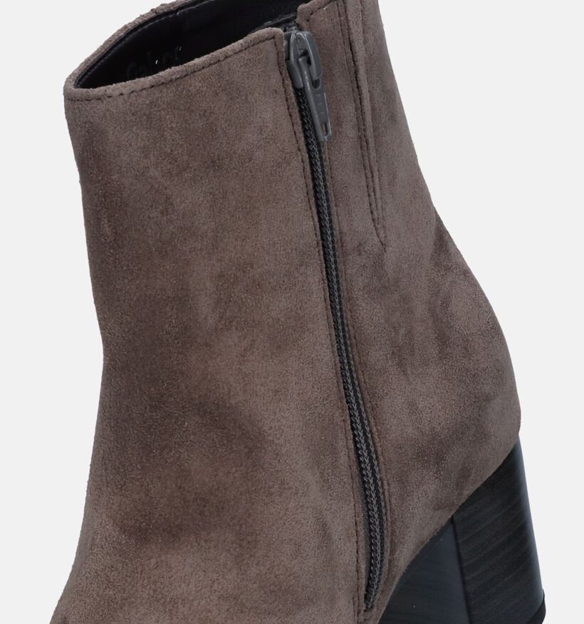 Gabor Bottines avec talon en Taupe pour femmes (331188)