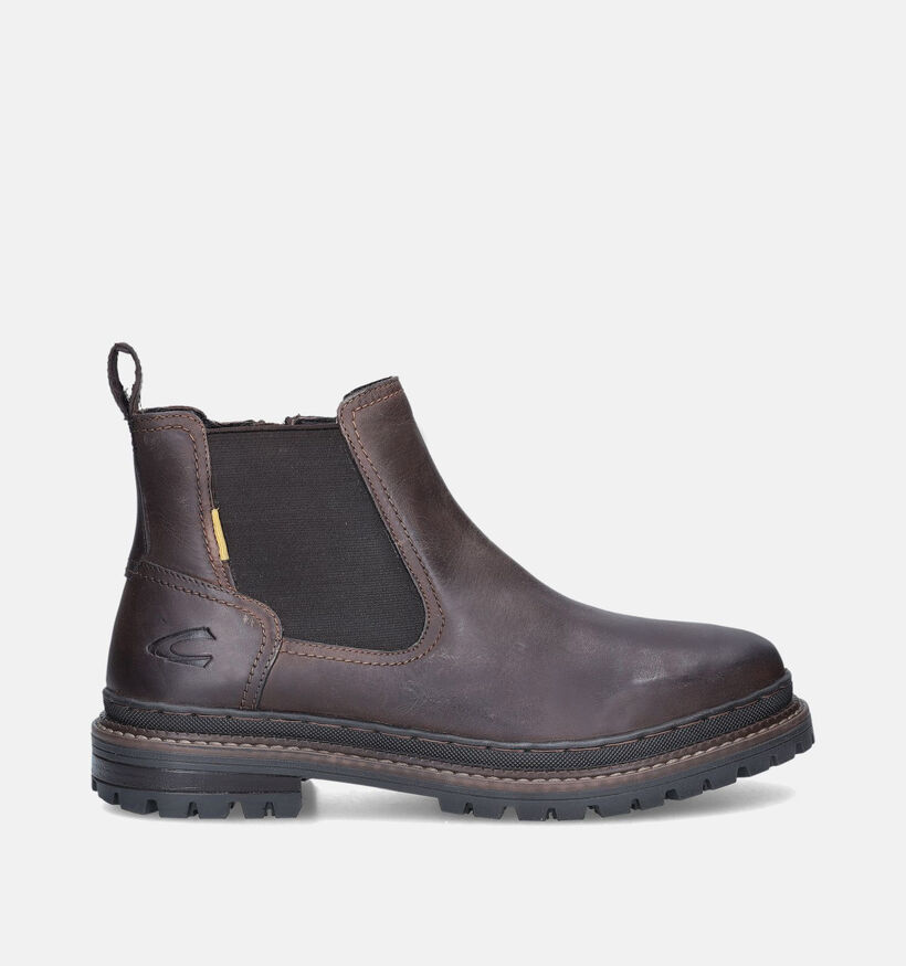 Camel Active Bruine Chelsea boots voor heren (348884) - geschikt voor steunzolen