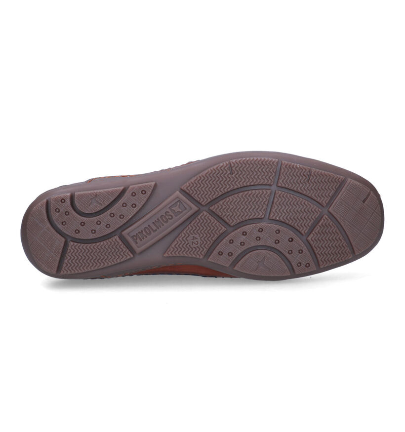 Pikolinos Azores Mocassins en Bleu pour hommes (339797) - pour semelles orthopédiques