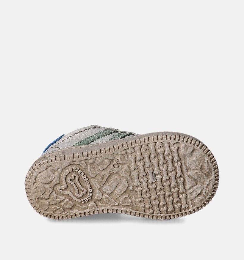 STONES and BONES Nepo Chaussures pour bébé en Beige pour garçons (352663) - pour semelles orthopédiques