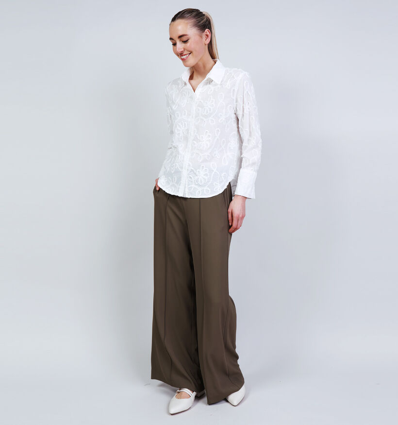 Minus Elva Witte Hemd voor dames (371807)