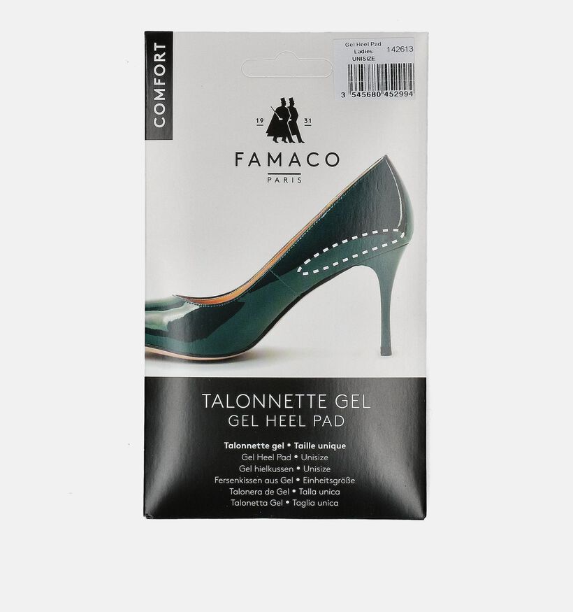 Famaco Onzichtbare Gel Heel Pad voor dames (208582)