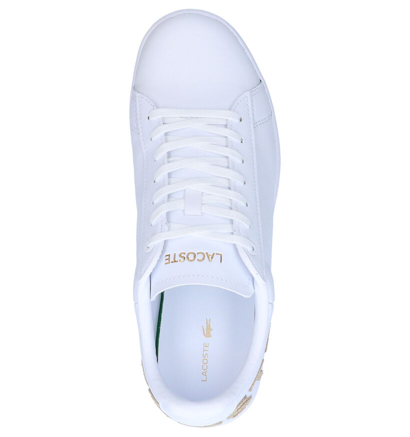 Lacoste Carnaby Evo Baskets en Blanc en cuir (267978)