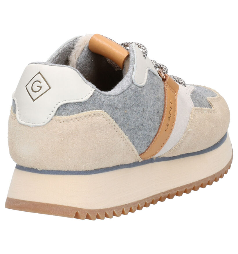 Gant Linda Taupe Sneakers in leer (261311)