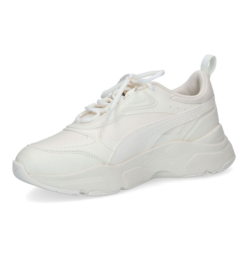 Puma Cassia SL Baskets en Ecru pour femmes (318660) - pour semelles orthopédiques