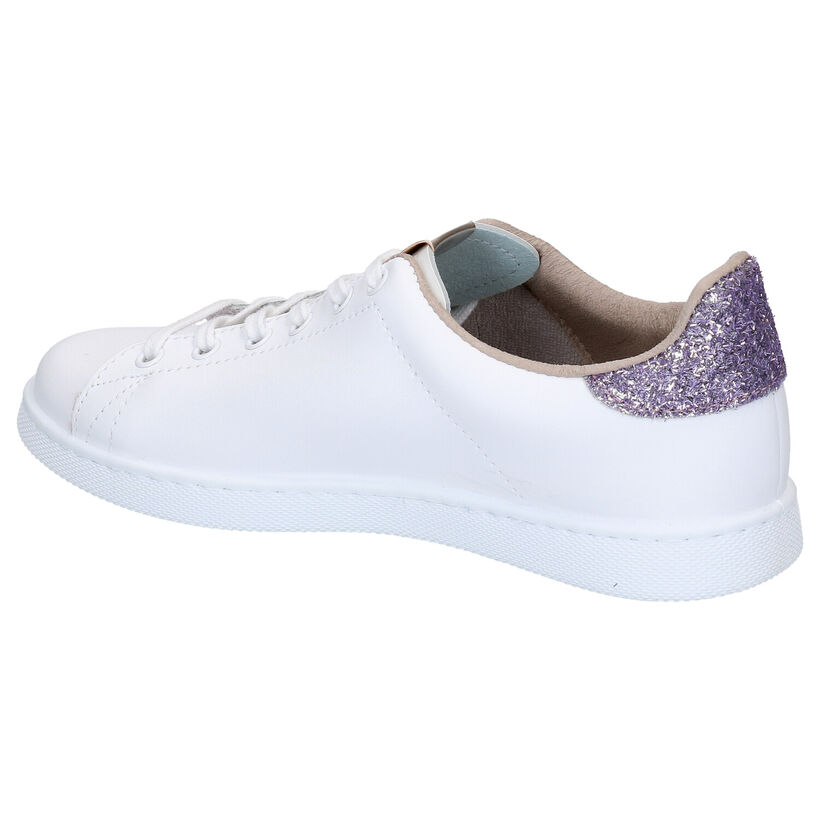 Victoria Witte Veterschoenen in kunstleer (275073)
