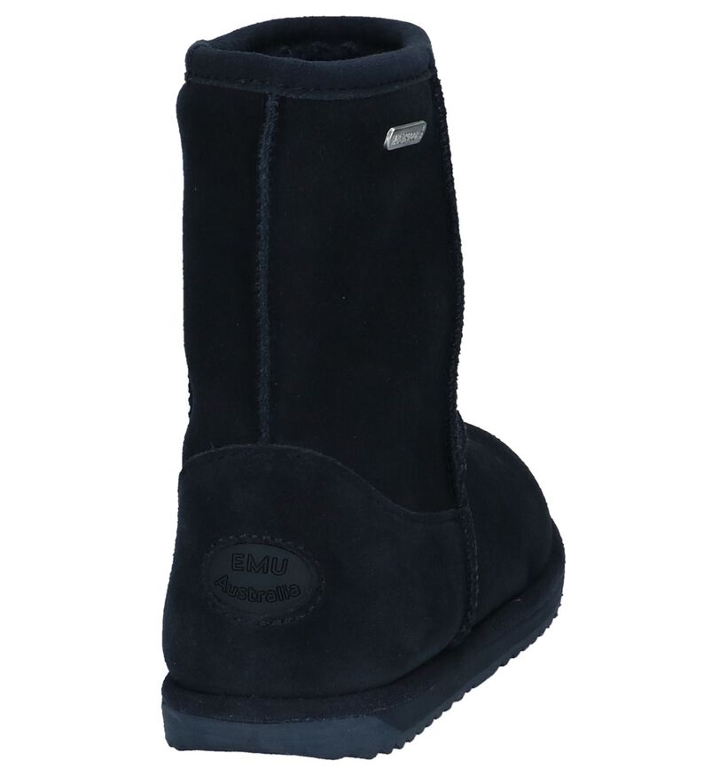 EMU Bottes basses en Bleu foncé en daim (231460)