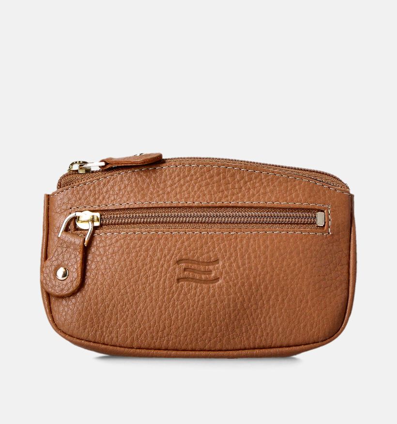 Crinkles Cognac Geldbeugel voor dames (373820)