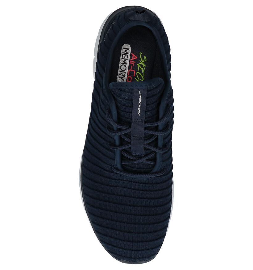 Donkerblauwe Skechers Sneakers, , pdp