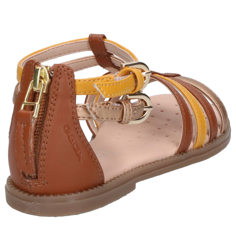 Geox Sandales en Beige en simili cuir (267454)