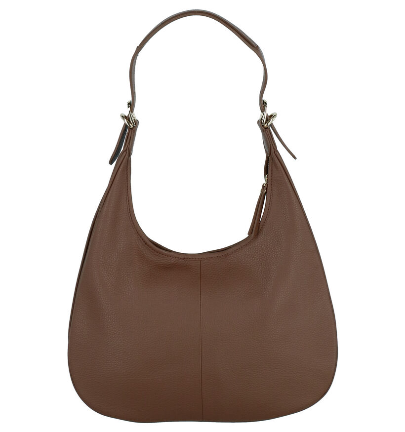 Crinkles Sac &agrave; bandouli&egrave;re en Cognac en cuir (290472)